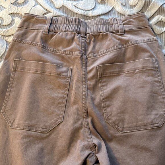 Wild Fable Women's Cargo Pants Canvas Twill Brown Pockets Size Extra Small EUC - Picture 8 of 9